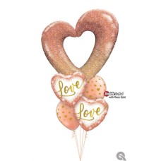 Bukiet 1665 You Have My Heart Qualatex #21073 20994-2 85706-2 57211-2